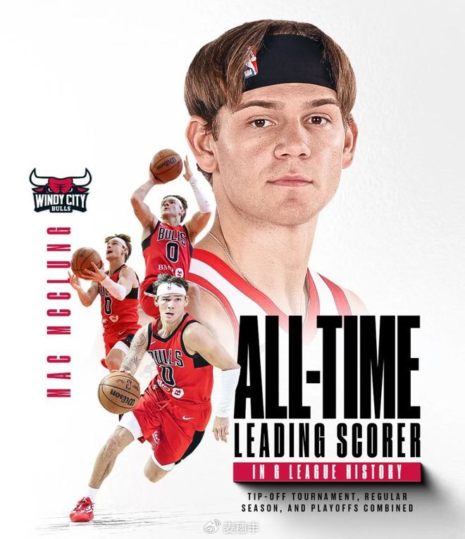 三连冠扣将麦克朗创发展联盟得分纪录仍遭NBA忽